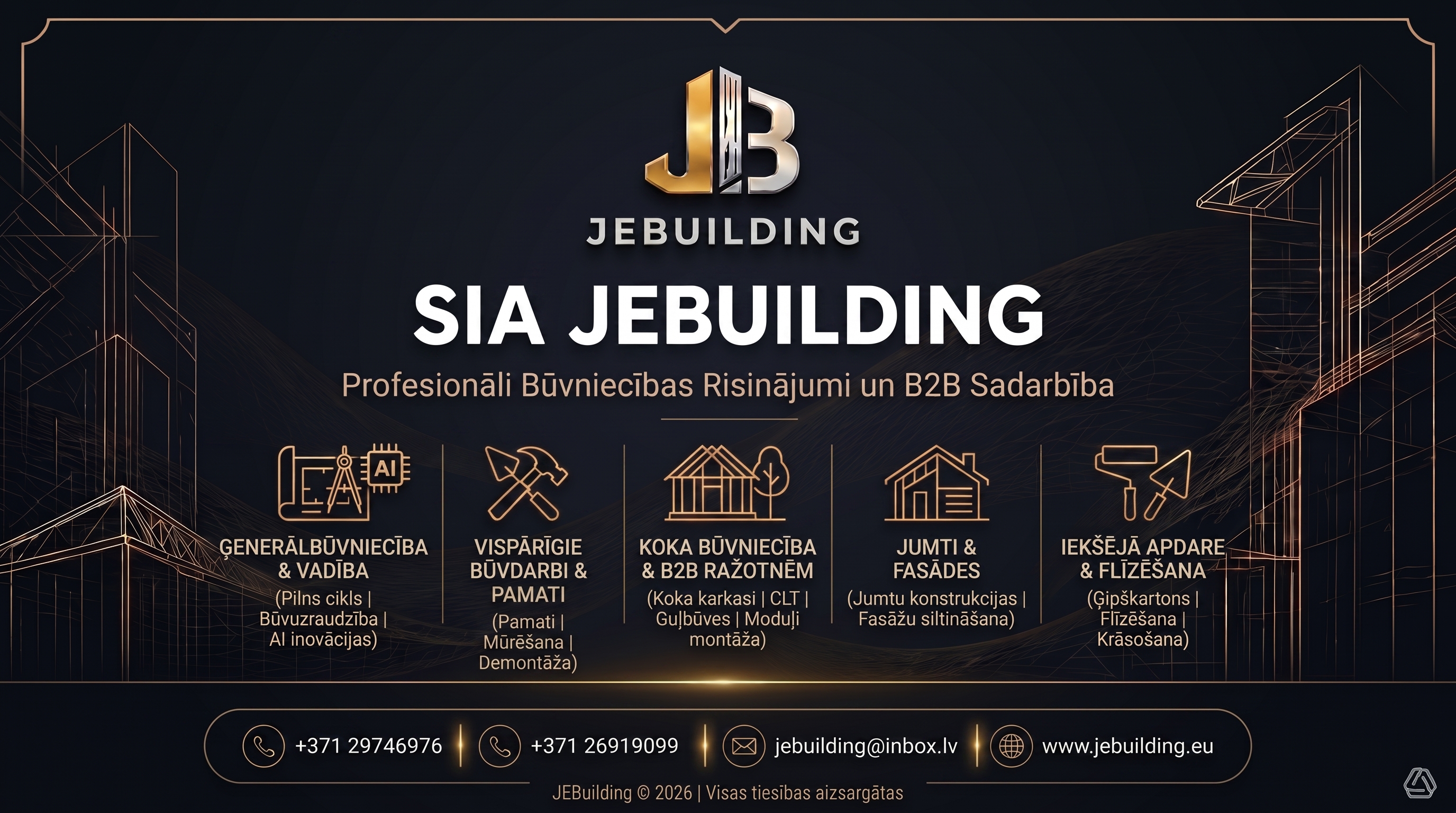 SIA JEBUILDING Titullapa
